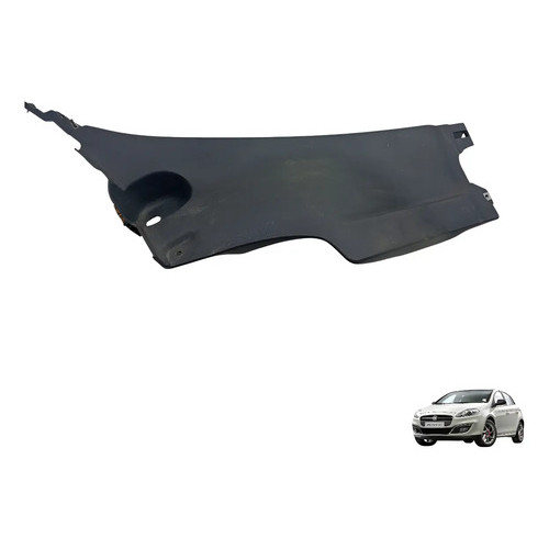 Moldura Lateral Traseira Direita Fiat Bravo 2014 2015 2016 Preto