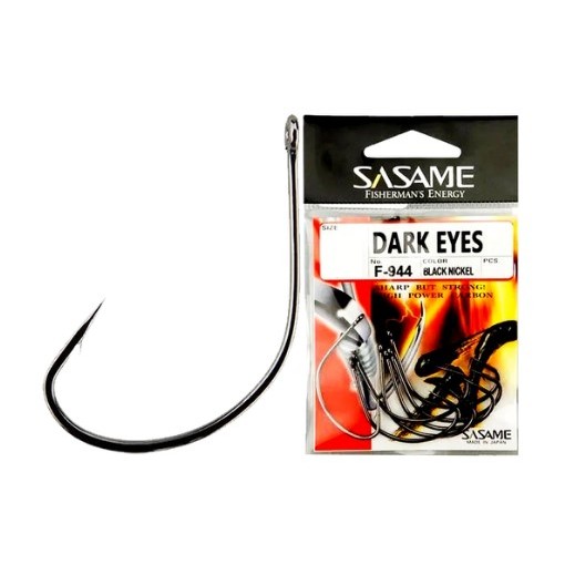 Anzol SASAME Snook Hook F-944 Robaleiro - Ideal para Robalo, Tucunaré, Tambaqui e Tambacu