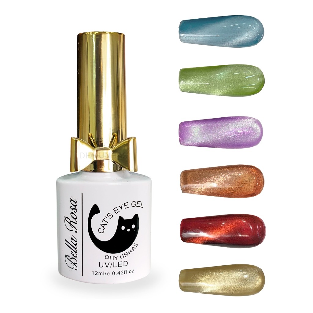 Esmalte Magnético Cat Eye – Bella Rosa 12ml em Oferta na Shopee