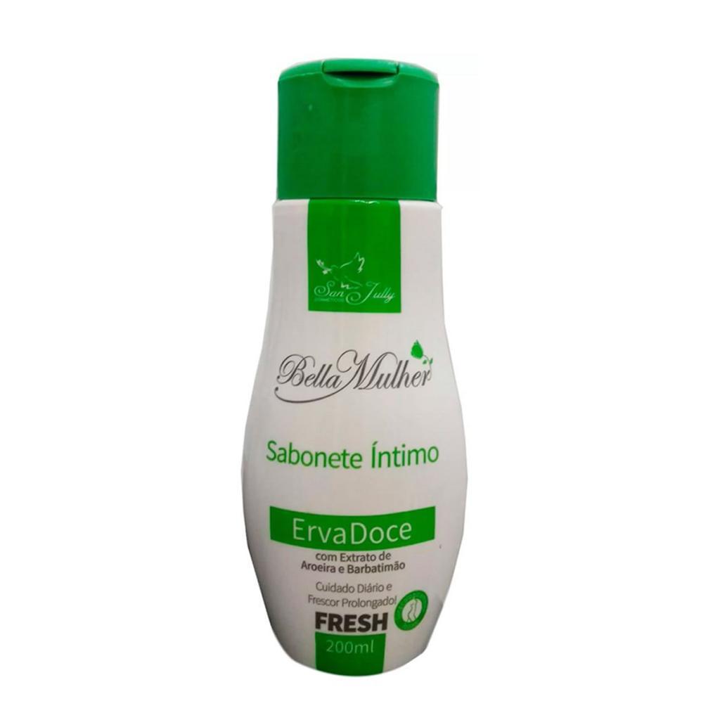 Sabonete íntimo Bella Mulher de Erva Doce 200ml - San Jully