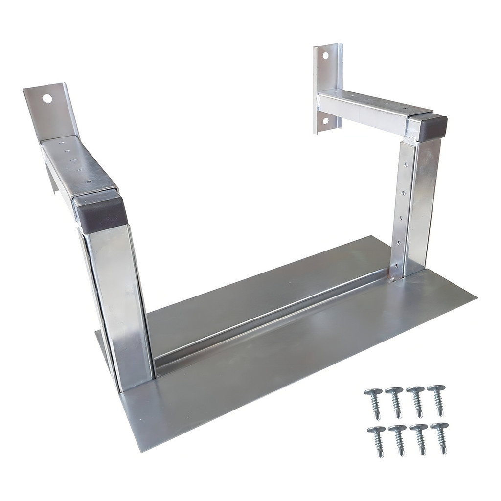 Suporte Aéreo Regulável Para Motor Portão Deslizante Ajustável Aço Zincado Elevador De Motor 0 127/220v