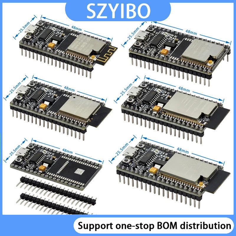 Placa De Desenvolvimento ESP32/ESP-32S NodeMCU CH340 MICRO USB WiFi + Bluetooth Ultra-Baixo Consumo De Energia Dual Core