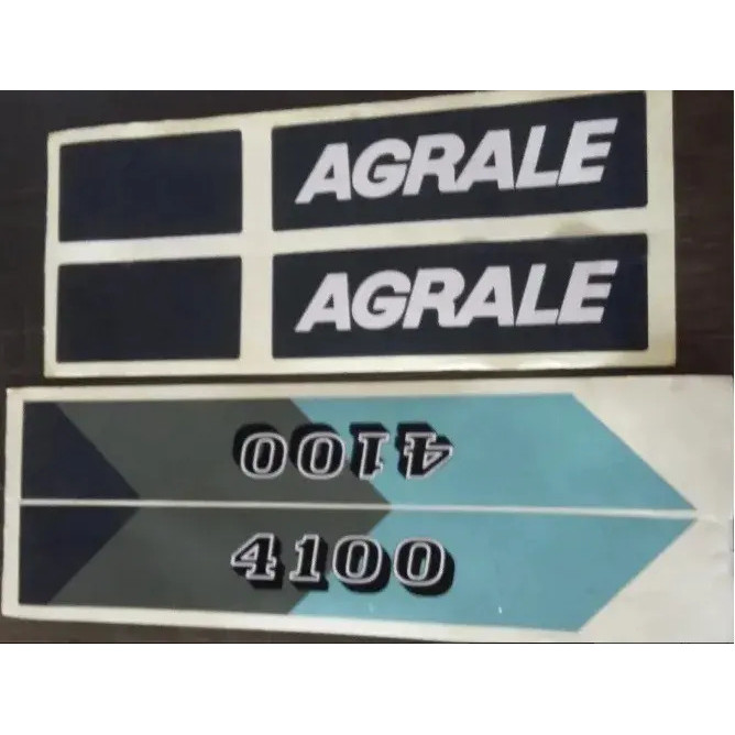Kit Faixa Adesivo Compatível Trator Agrale 4100 Novo