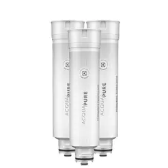 Kit 3 Filtros/Refis Originais de Água para Purificador Electrolux PE11B/PE11X/PC41B/PC41X/PH41B/PH41X