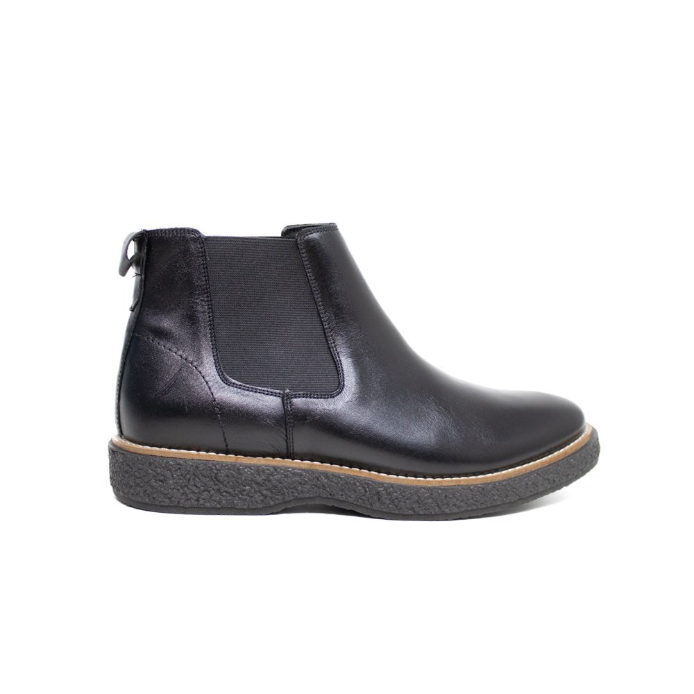 Bota Chelsea Nautica Couro 1302 Masculina Casual Confortável Sola Micro Expandid