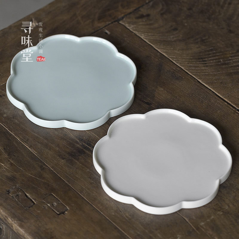 [Mais de 100 menos 40] Jade purê osso china pote Cheng placa de bolha seca Dehua suporte de chá sombra safira china conj