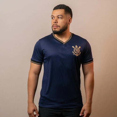 Camisa Corinthians Roxa Masculina Licencido Oficial Coimbra