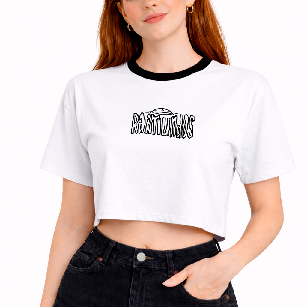 Cropped Oversized Raimundos Sertão Cangaceiro Banda