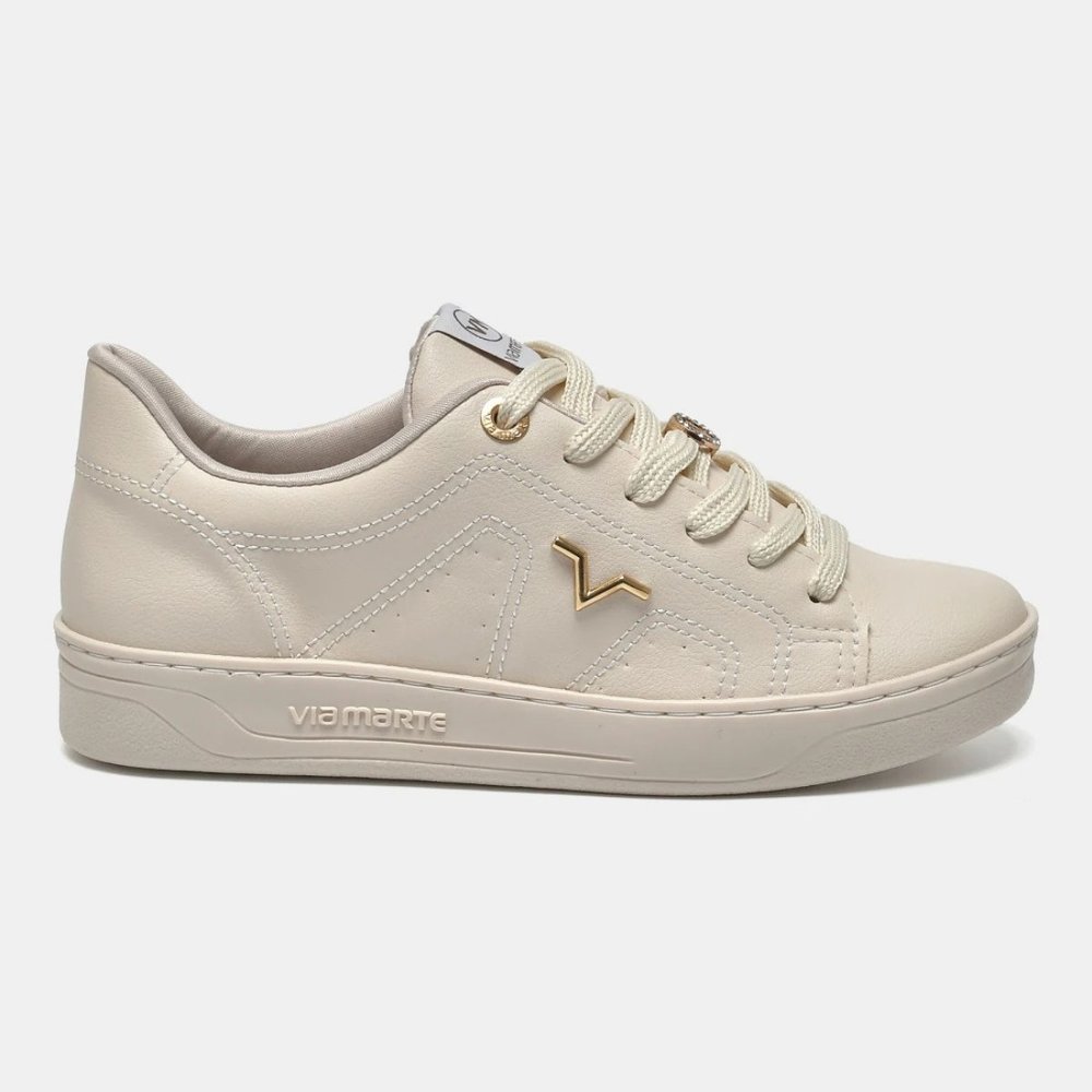 Tênis Via Marte 020 Feminino Casual Confortável Leve Estiloso Dia a Dia Urbano