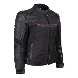 Jaqueta Texx Falcon V2 Feminina Preta/rosa (couro) GG em Oferta na Shopee