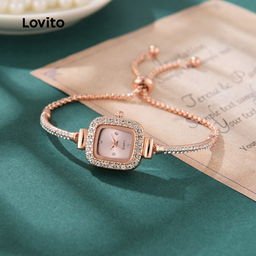 Lovito Relógio de Quartzo simples LCS31A267 em Oferta na Shopee