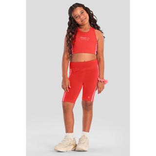Bermuda infantil menina esportiva Brandili Active em Oferta na Shopee