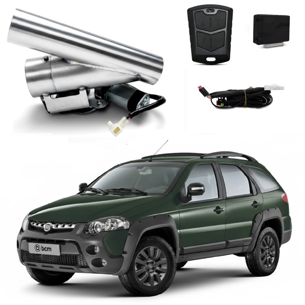 Difusor Escapamento Inox Fiat Palio Weekend Ronco Controle