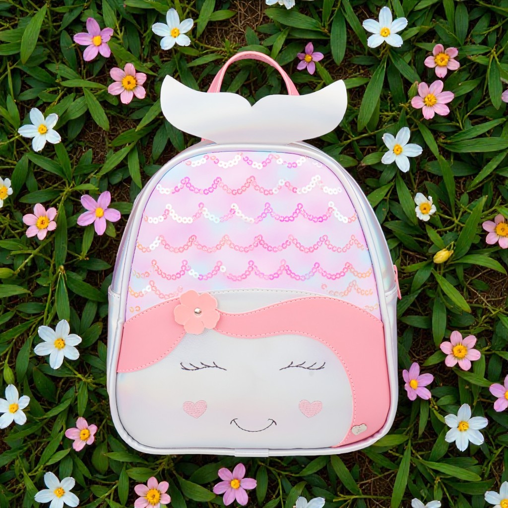 Mochila Infantil Pampili Sereia Colorida Meninas em Oferta na Shopee
