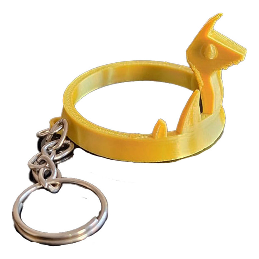 Chaveiro Fortnite Coroa Vitoria Jogo Dourado Fortinite Game
