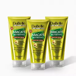 Óleo em Creme Abacate Nutritivo DaBelle Hair - 3 Produtos