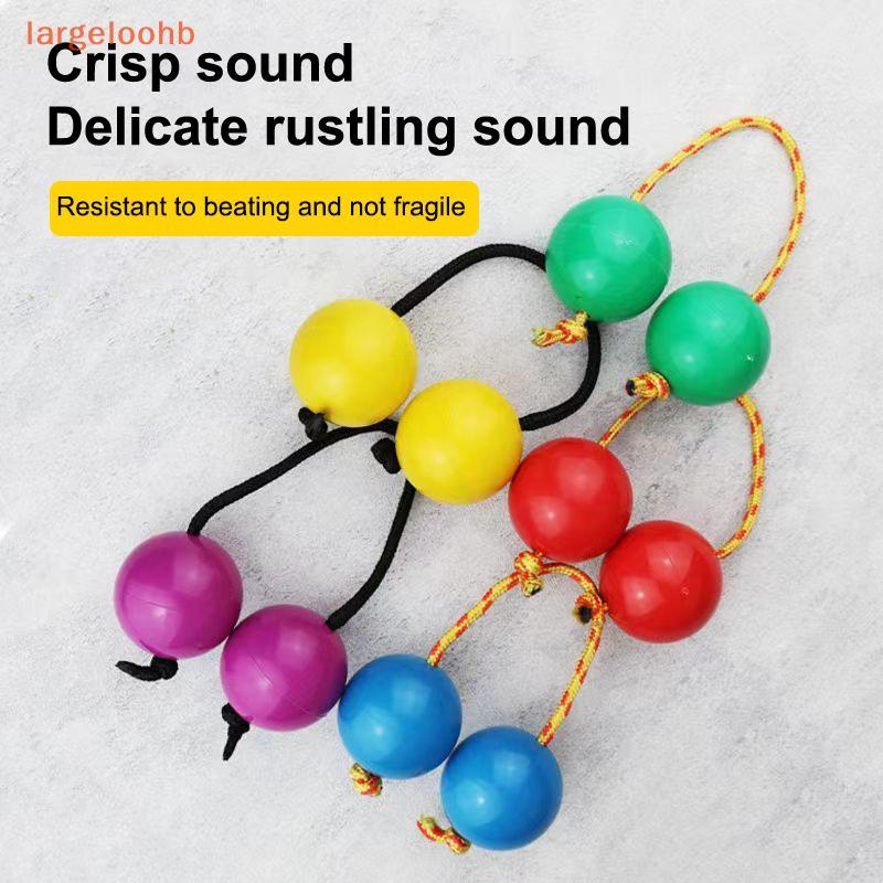 [largeloohb] 2 Unidades Kashaka Bolas Rítmicas Portáteis Agitador De Ponta Do Dedo Instrumentos De Percussão De Mão Únic