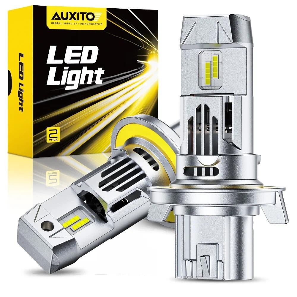 2 Pçs AUXITO H13 9008 Lâmpadas LED Farol Feixe Baixo E Alto Para Ford Expedição H13 Canbus Lâmpada Do Carro Plug & Play 