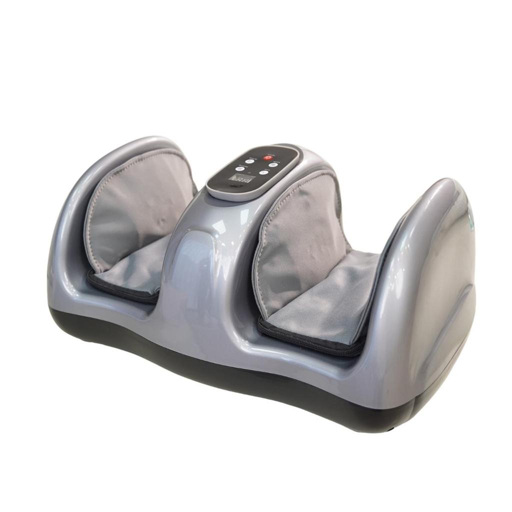 Imagem Kit 2 Massageador de Pés Zivi 3 Intensidades com Massagem 3D Aquecimento Térmico Tela LCD Cinza G94