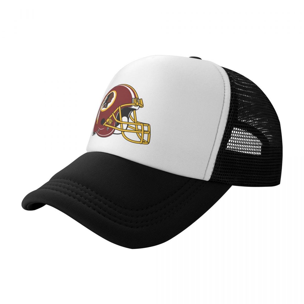 Boné NFL Washington Redskins Mesh Trucker Com Proteção Solar-Perfeito Para Caminhadas E Camping