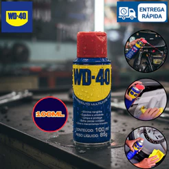 Óleo Lubrificante Desengripante Desincravante Multiuso Wd-40 Spray Aerossol 100ml