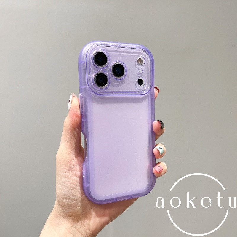 Adequado Para Apple 17/16 Promax Capa De Telefone Nova Atualização airbag Redondo iPhone 15pro anti Queda 14 Transparent em Oferta na Shopee