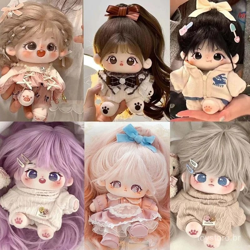 20cm Boneca de Pelúcia Idol Boneca Sakura Monstro Estrela de Algodão Kawaii Bonecas de Pelúcia Brinquedos Coleção de Fãs