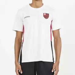Camiseta Flamengo Eco Masculina - Branco