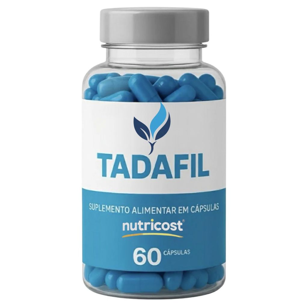 1 Tadafil 60 cápsulas Suplemento para Homens Tadafil Original Envio Rápido