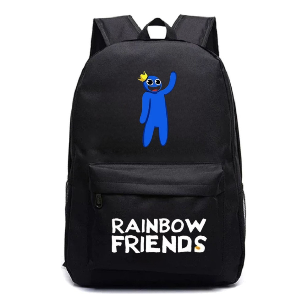 Mochila Escolar Rainbow Friends Desenho Anime Reforçada Kids