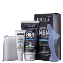 Creme Depilatorio Masculino Intimo Titanium Depimiel