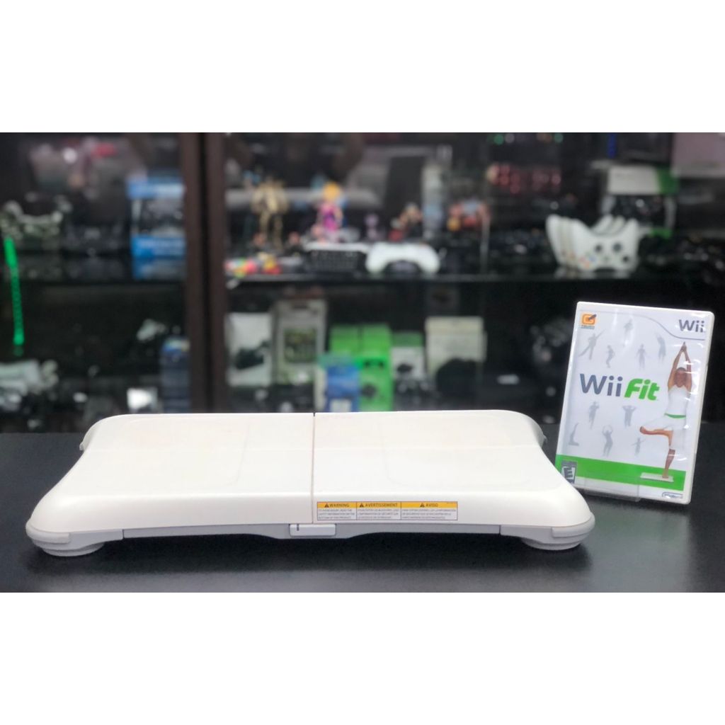 Plataforma Wii Fit + Jogo Wi Fit original item Usado