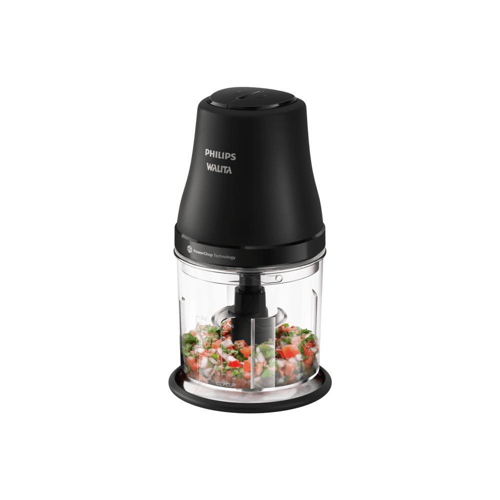 Mini Processador de Alimentos Philips Walita 1L 450W¹ HR1501 em Oferta na Shopee