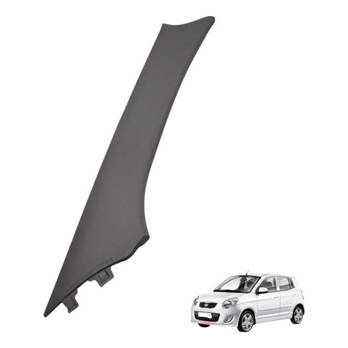 Moldura Coluna Dianteira Direita Kia Picanto 2011 Detalhe