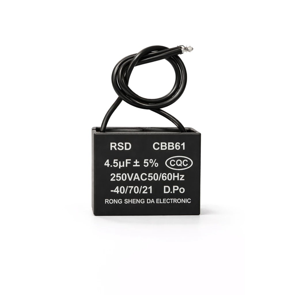 Capacitor de Ventilador 4,5 uf 250VAC  Arno Britania Circulador