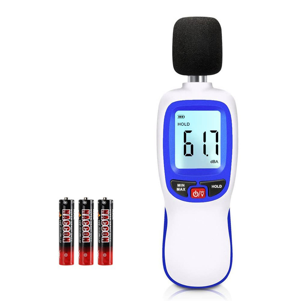 Decibelímetro Medidor De Ruído Digital 30-130 dB GM1353 Sensor Som Para Fiscalização E Segurança Do Trabalho