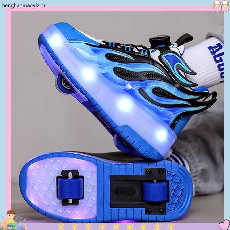 kit tênis infantil masculino tênis infantil masculino Runaway Shoes Meninos 2024 Novo Verão Crianças Patins Tênis Pati