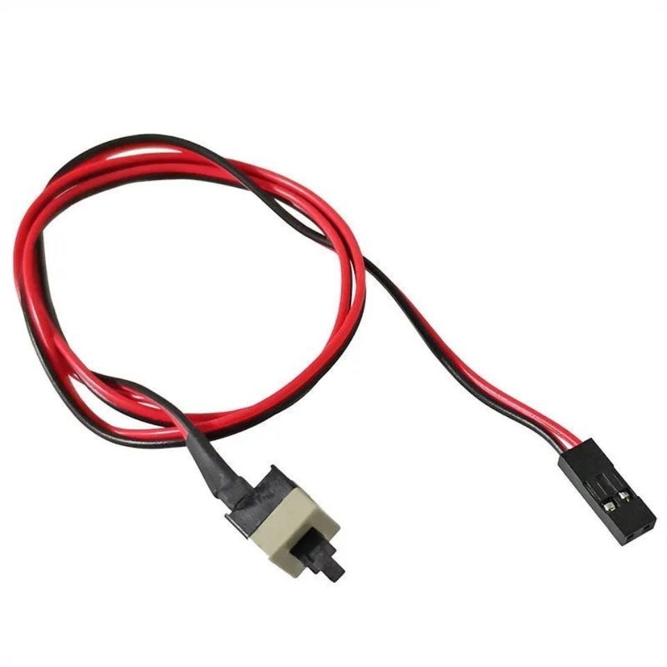 Frete grátis: interruptor da unidade principal, cabo de alimentação do computador, cabo de reinicialização, cabo de alim