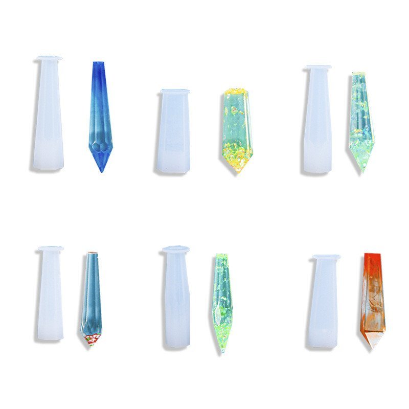 Apresentamos com Orgulho 6 Novos Moldes de Silicone 3D em Forma de Pêndulo para Artesanato em Resina DIY, Acessórios com