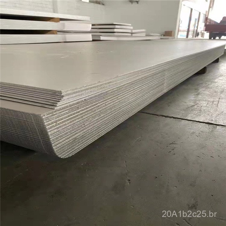 Chapa de aço inoxidável 201/304/316L, chapa industrial laminada a frio e a quente, polida espelhada, escovada, de espess