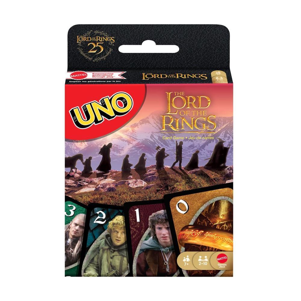 Jogo Uno Senhor dos Anéis - Mattel