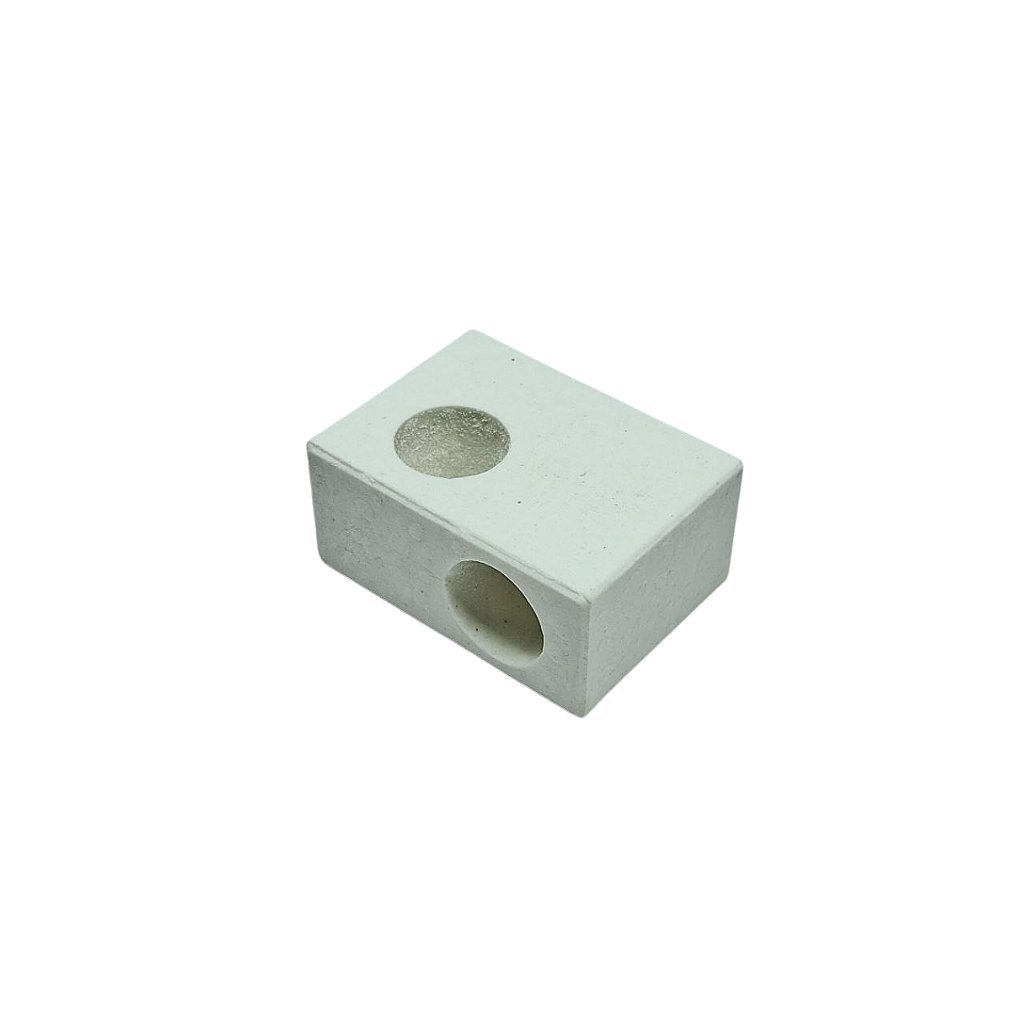 Suporte Isolador Louça Porcelana Cerâmica Resistência Forno
