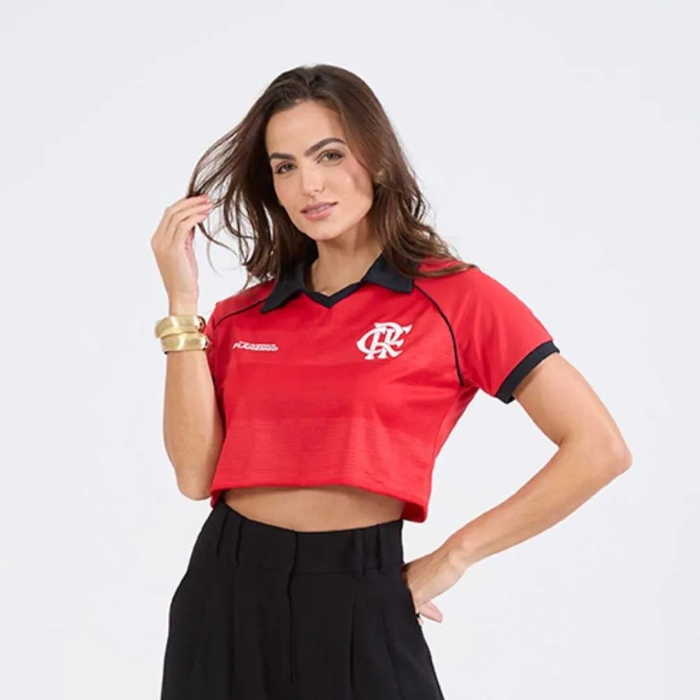 Cropped Flamengo Rufar Feminino em Oferta na Shopee