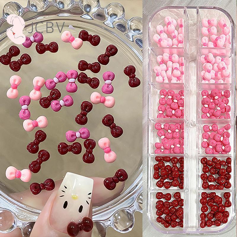 [JCBV] 60/90/120 Pcs Arco De Resina Acessórios Para Arte Em Unhas Kawaii Menina Anime Desenhos Animados Montagem Diy Bel