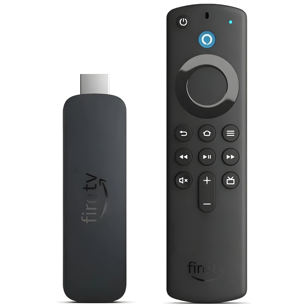 Amazon Alexa Por Voz Inteligente Preto Fire Stick 4k WI-FI 6