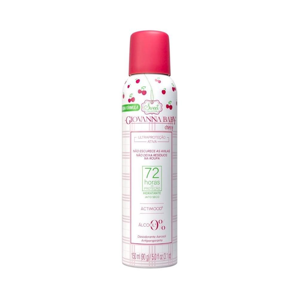 Desodorante Aero Giovanna Baby Cherry 72h 150ml