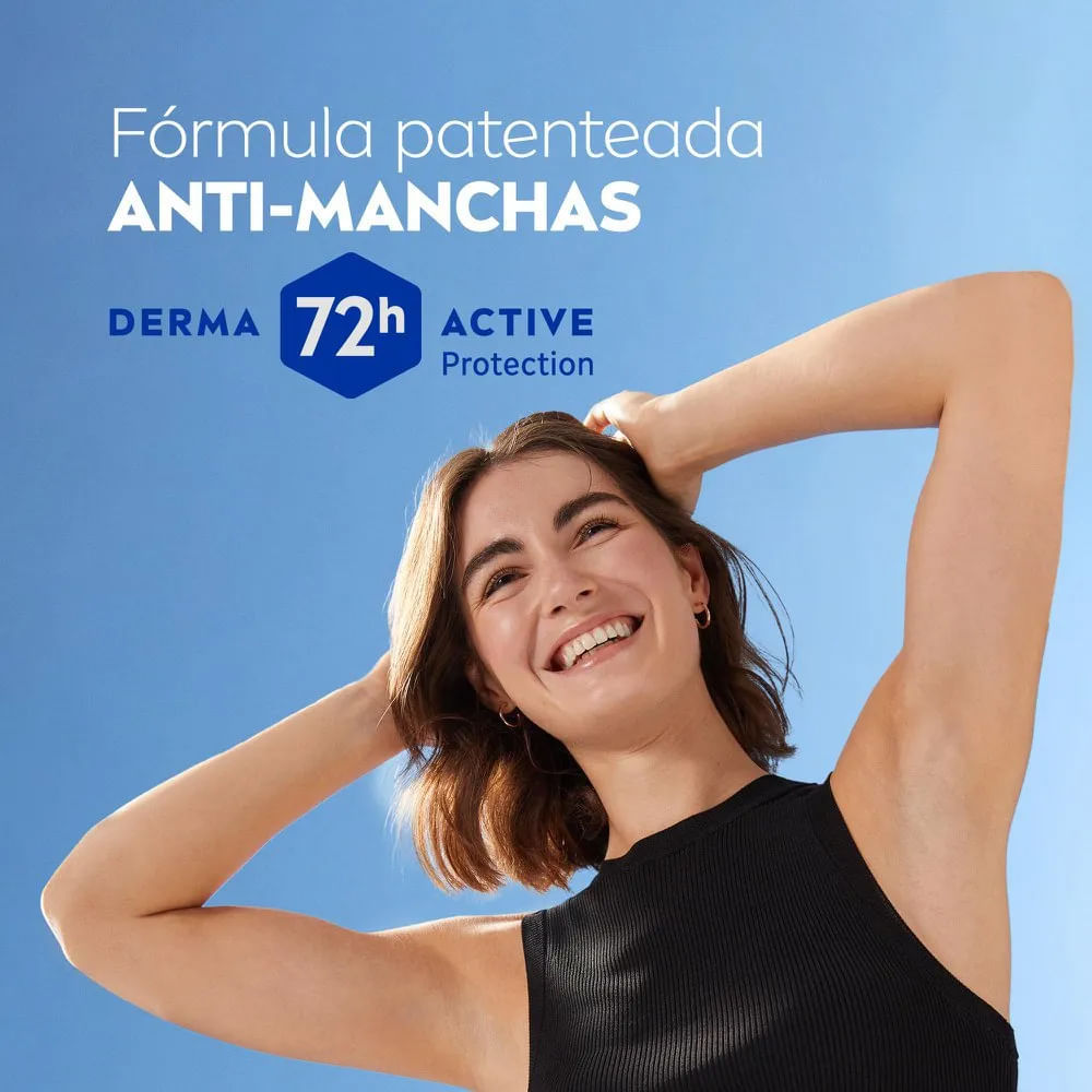 Detalhes do Kit Desodorante Aerosol Nívea Black & White Feminino 200ml - 6 unidades