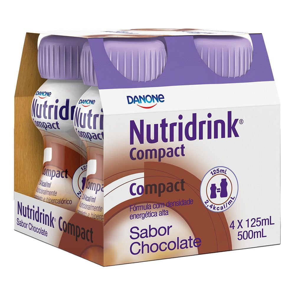 Nutridrink Compact Chocolate 4 Unidades de 125ml