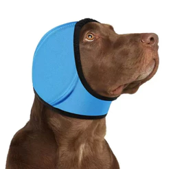 HILARIOOU Protetor De Ouvido Calmante Para Cães , Ajustável Auditivo Com Redução De Ruído