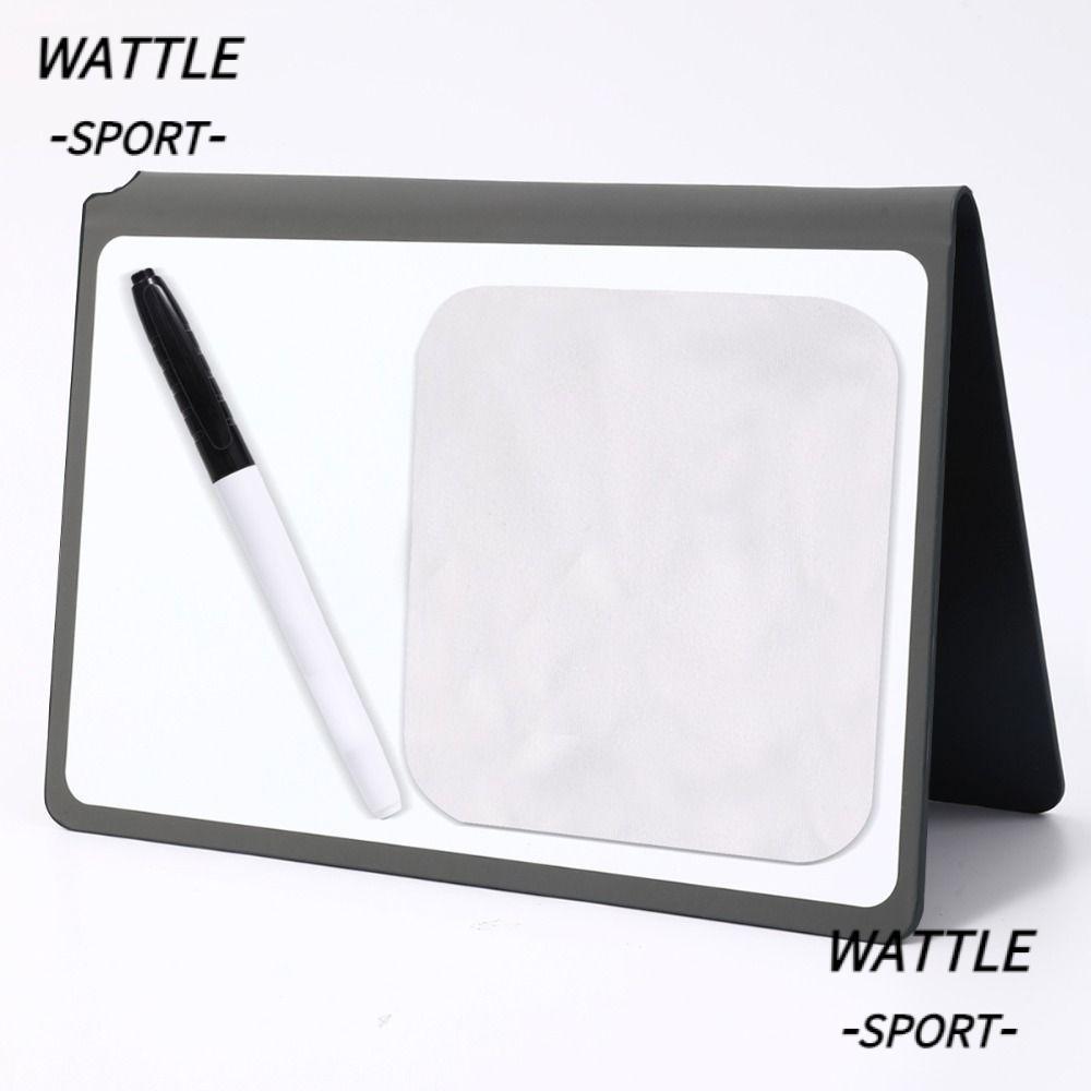 Caderno De Quadro Branco WATTLE , A5 Com Caneta/Bloco De Notas Apagável De Pano De Apagamento , De Escrita Reutilizável